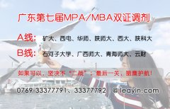 2017年MBA/MPA國家線發(fā)布！申請調(diào)劑3月17日開始